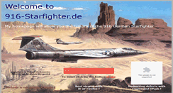 Desktop Screenshot of 916-starfighter.de